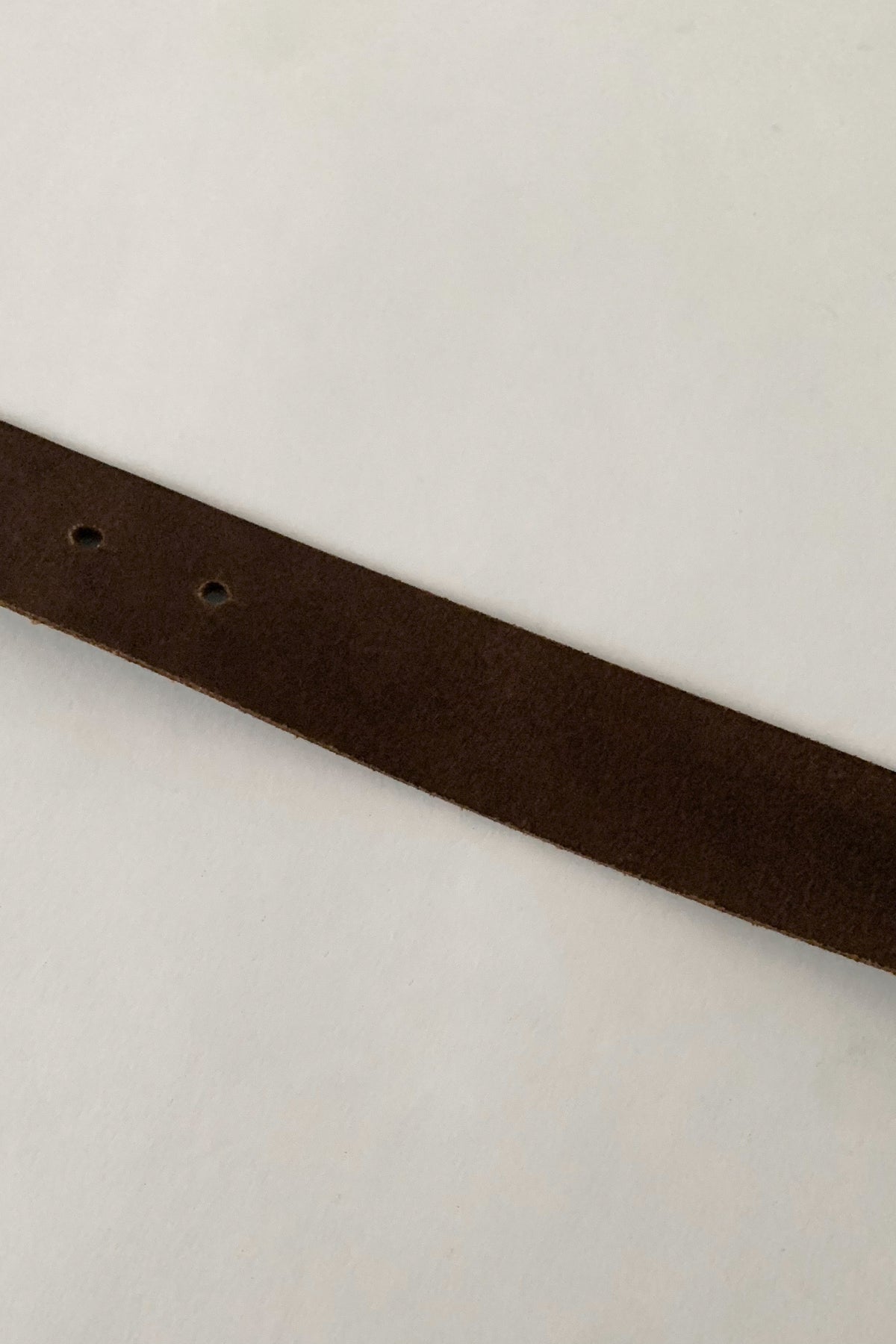 brown silver buckle belt