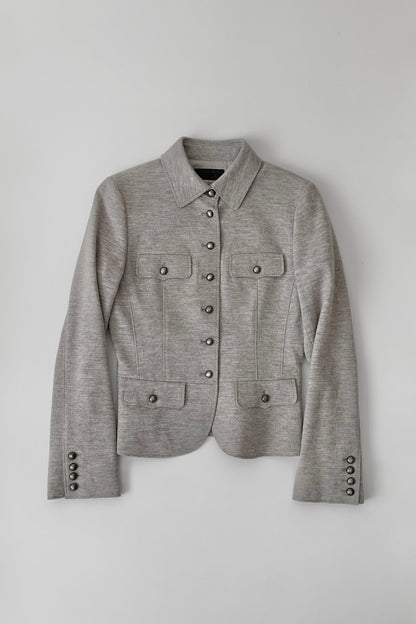 light gray wool jacket