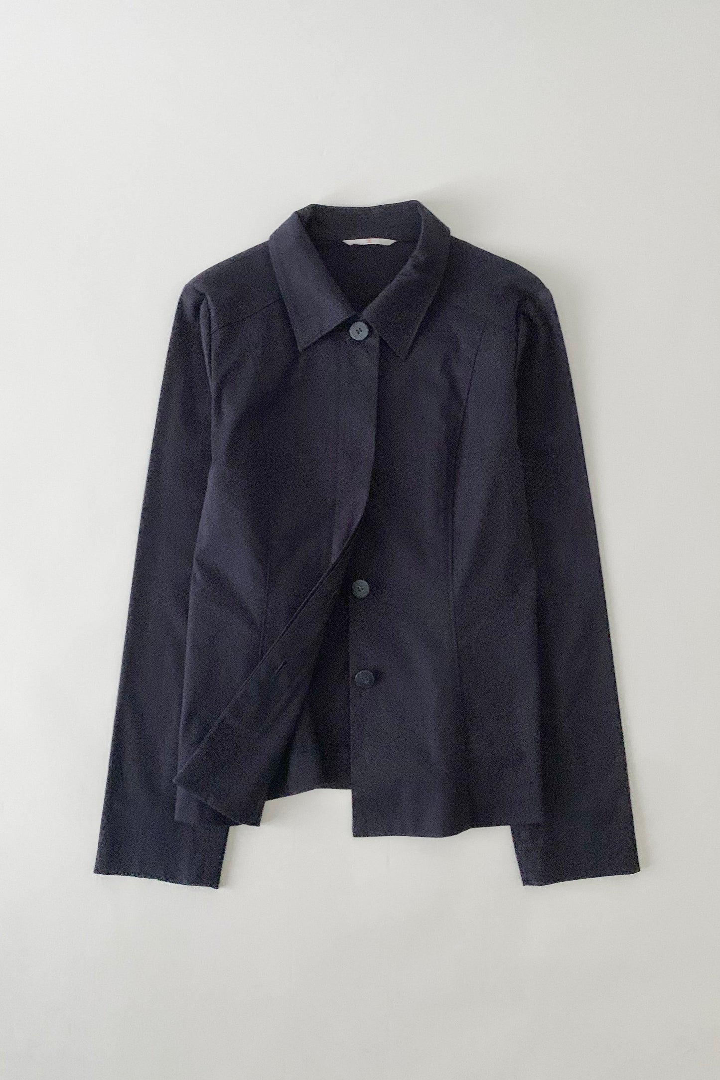 dark purple buttons jacket