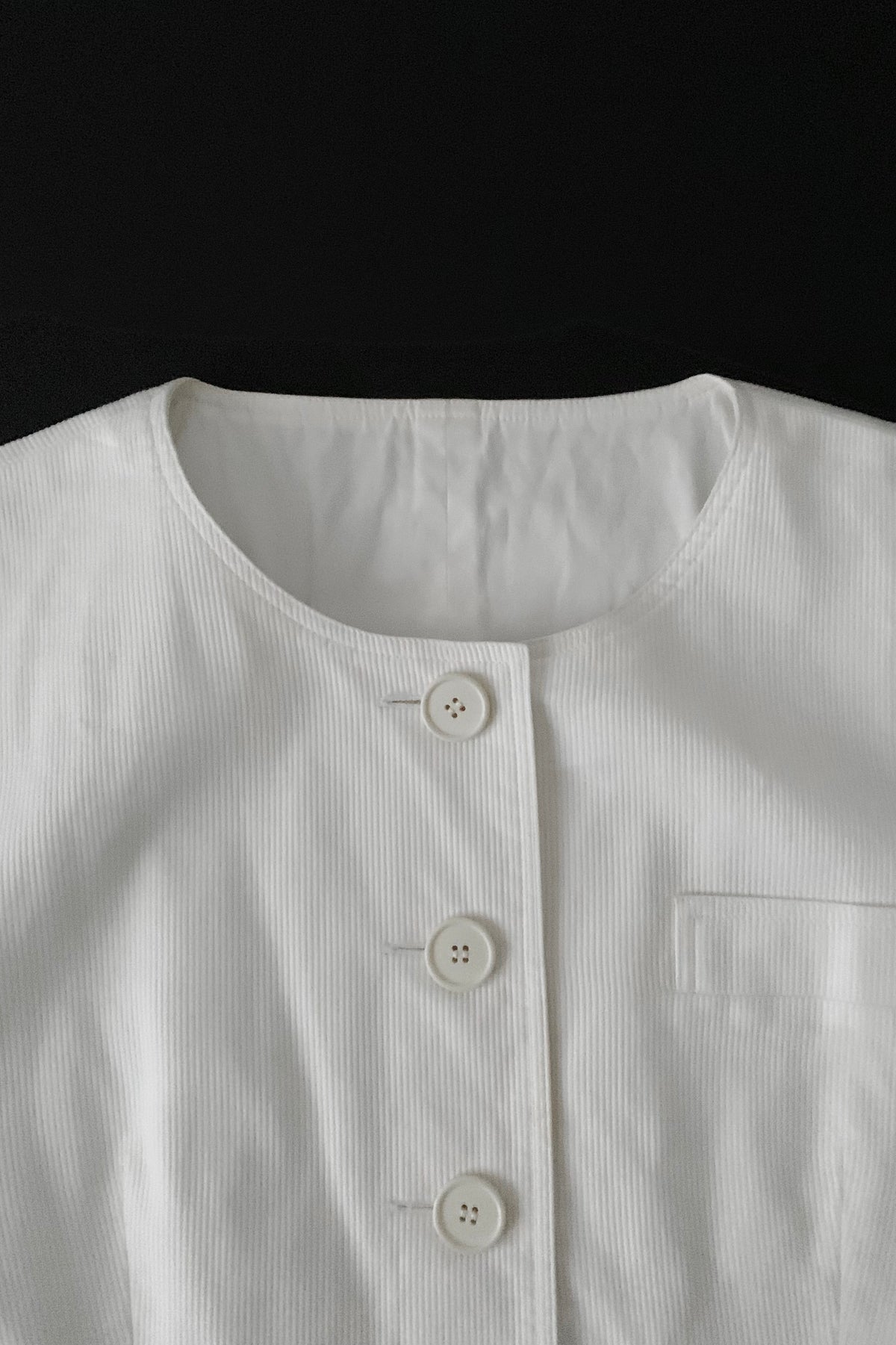 Christian Dior ivory vest