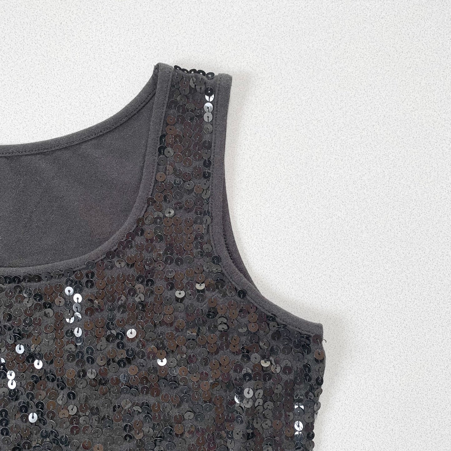 black sequins tops