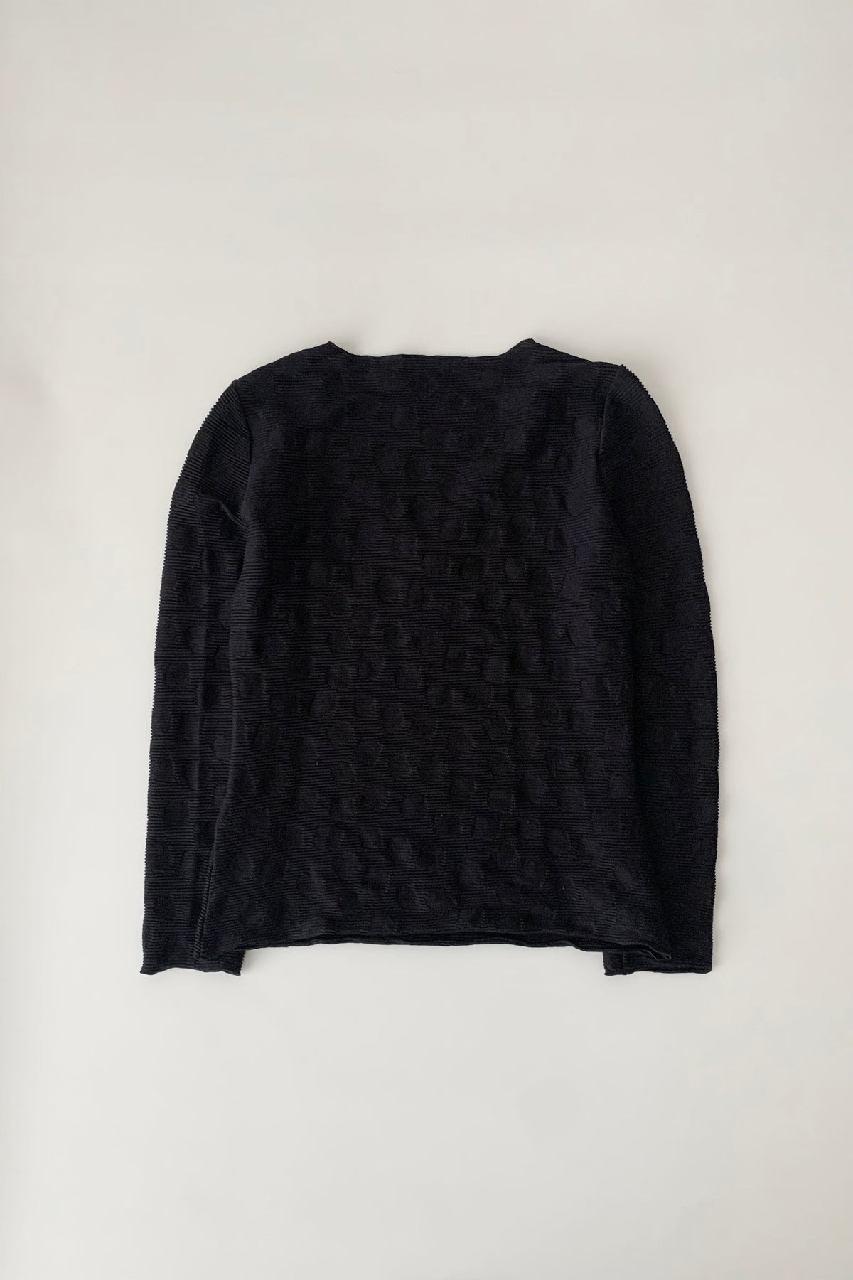 ARMANI black dot & stripe tops