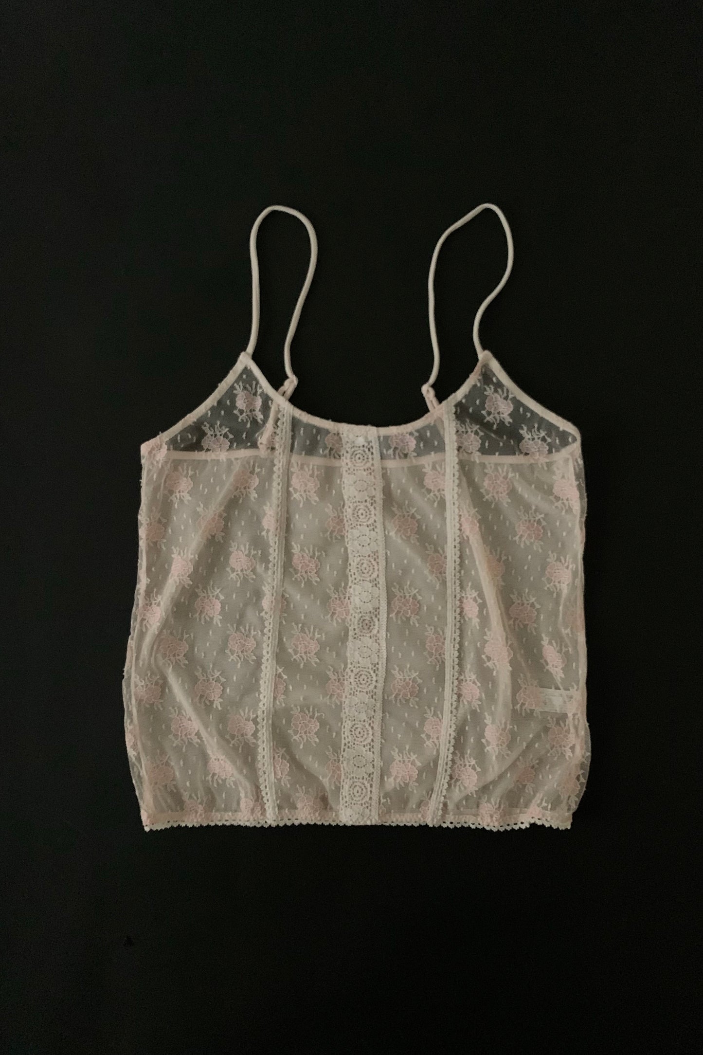 Chloe pink lingerie camisole