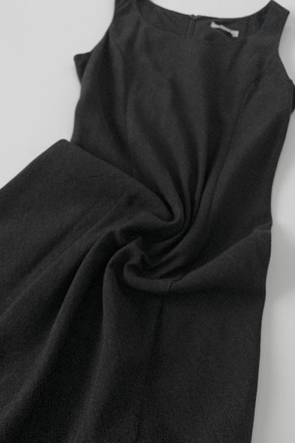 dark gray long dress