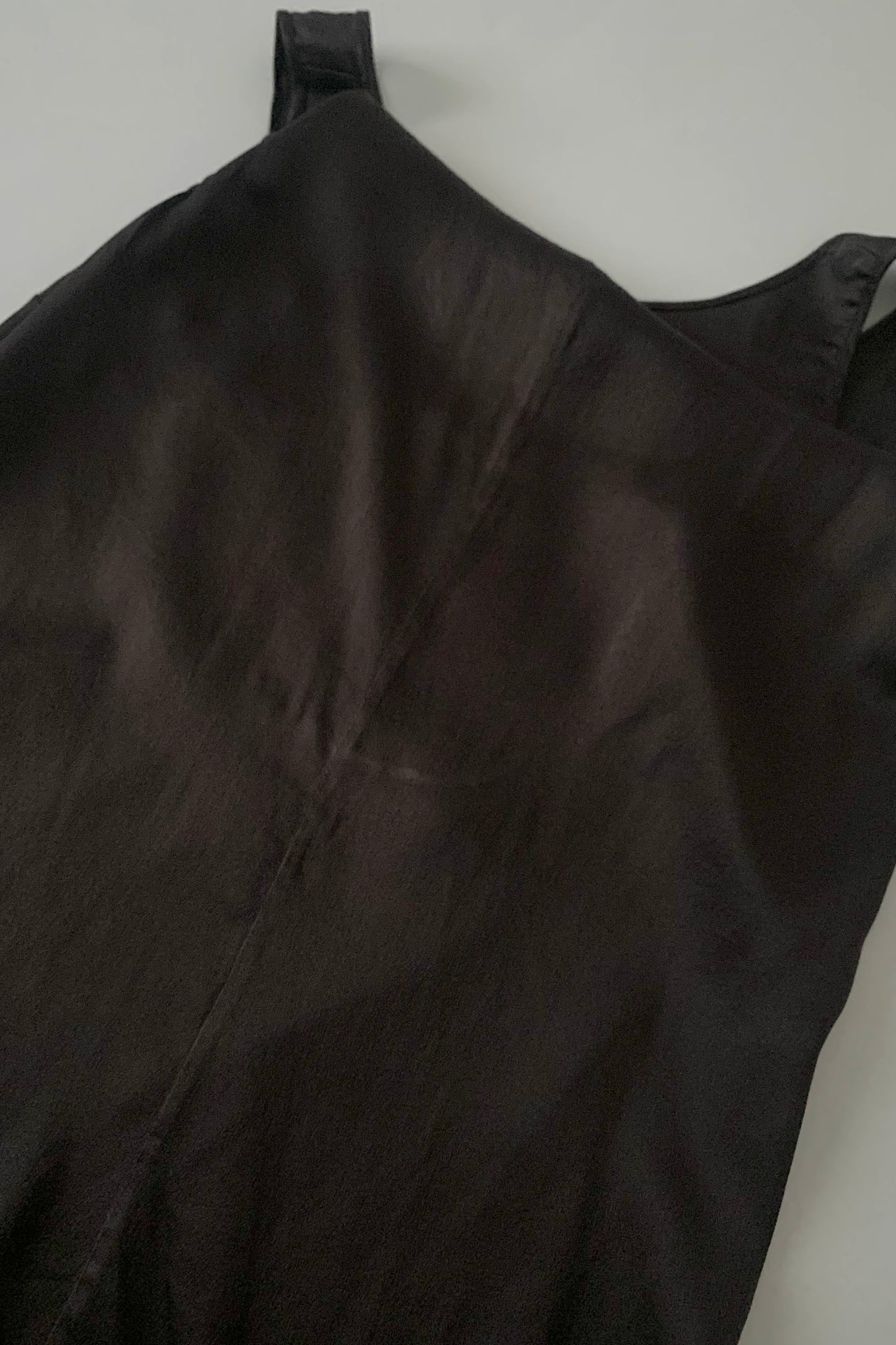MaxMara brown satin beads tops