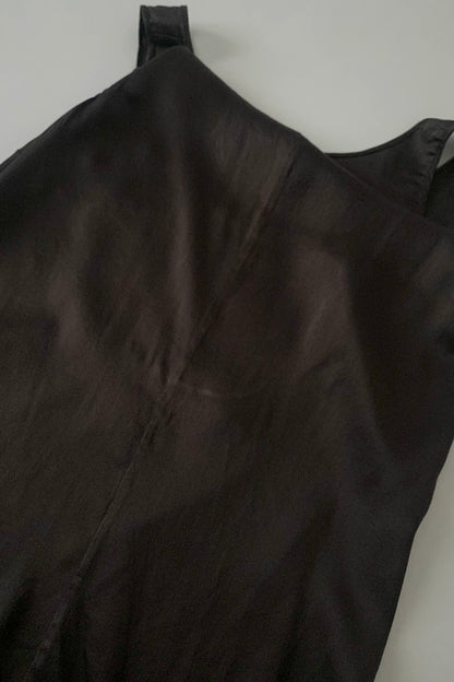 MaxMara brown satin beads tops