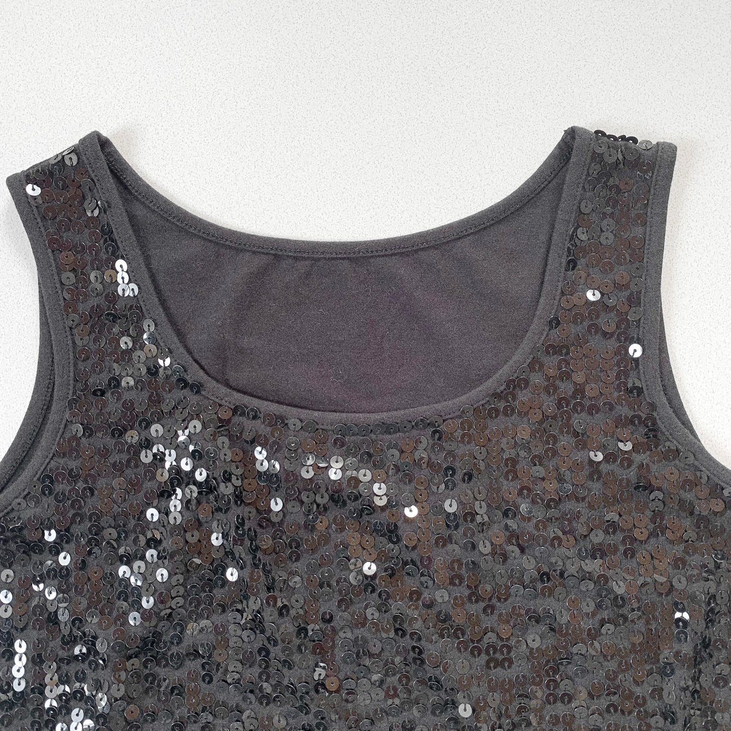 black sequins tops