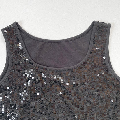black sequins tops