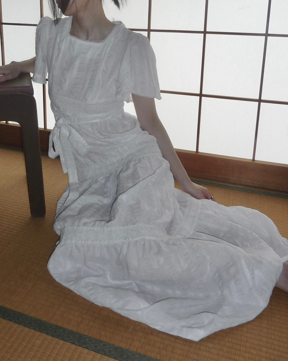 vintage chiffon dress