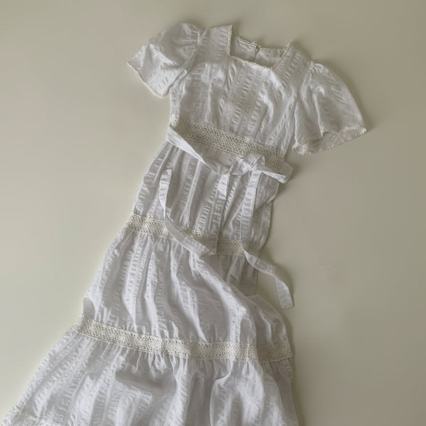 vintage chiffon dress