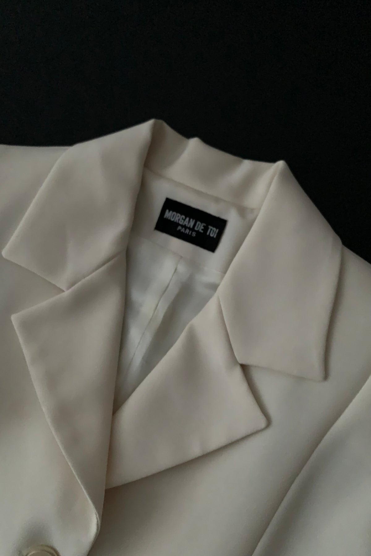 France white classic long coat