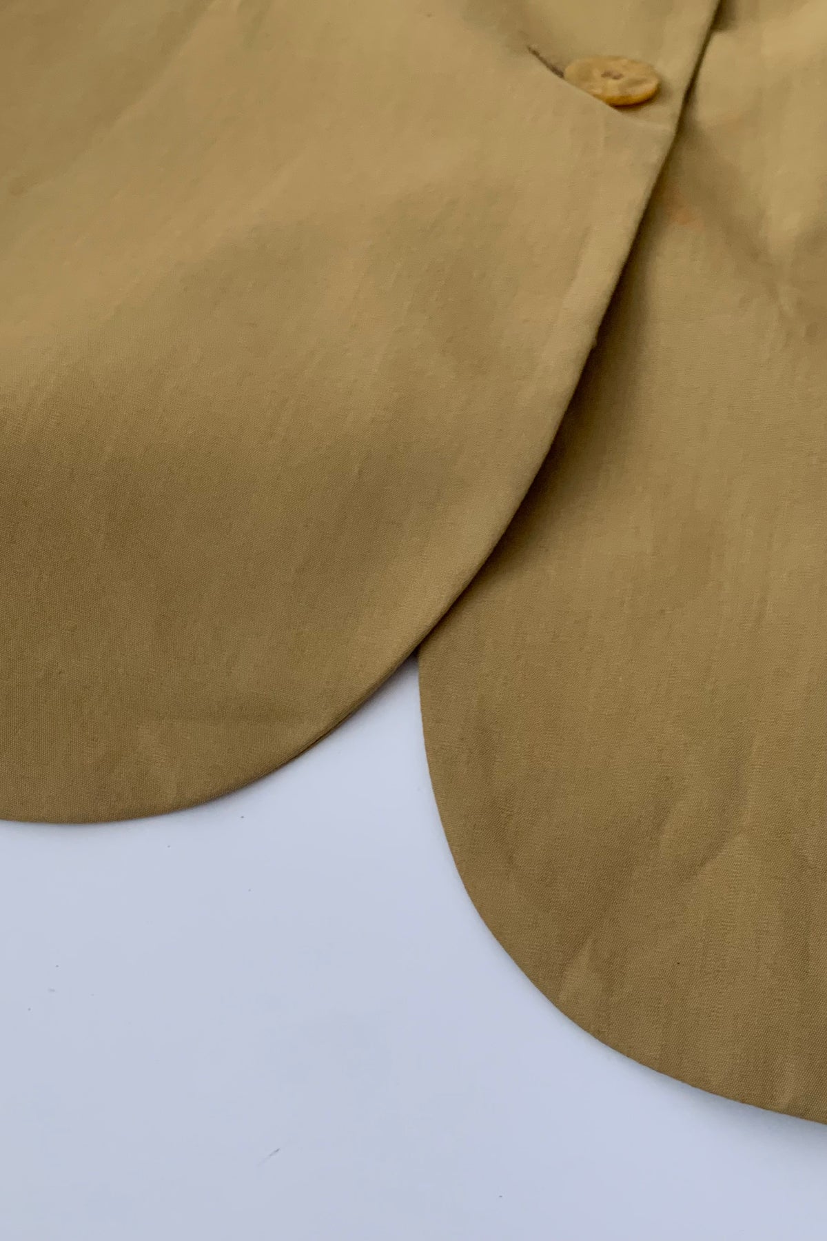 Italy dusty yellow long jacket